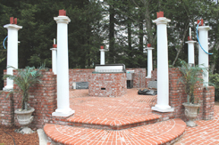 BBQ and brick patio